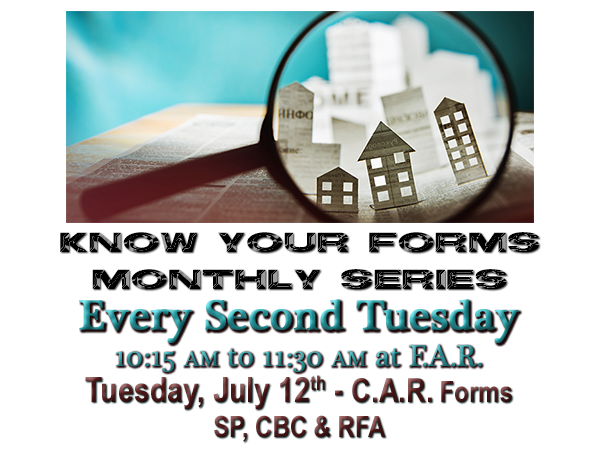 Know Your Forms SP CBC RFA 07.12.22