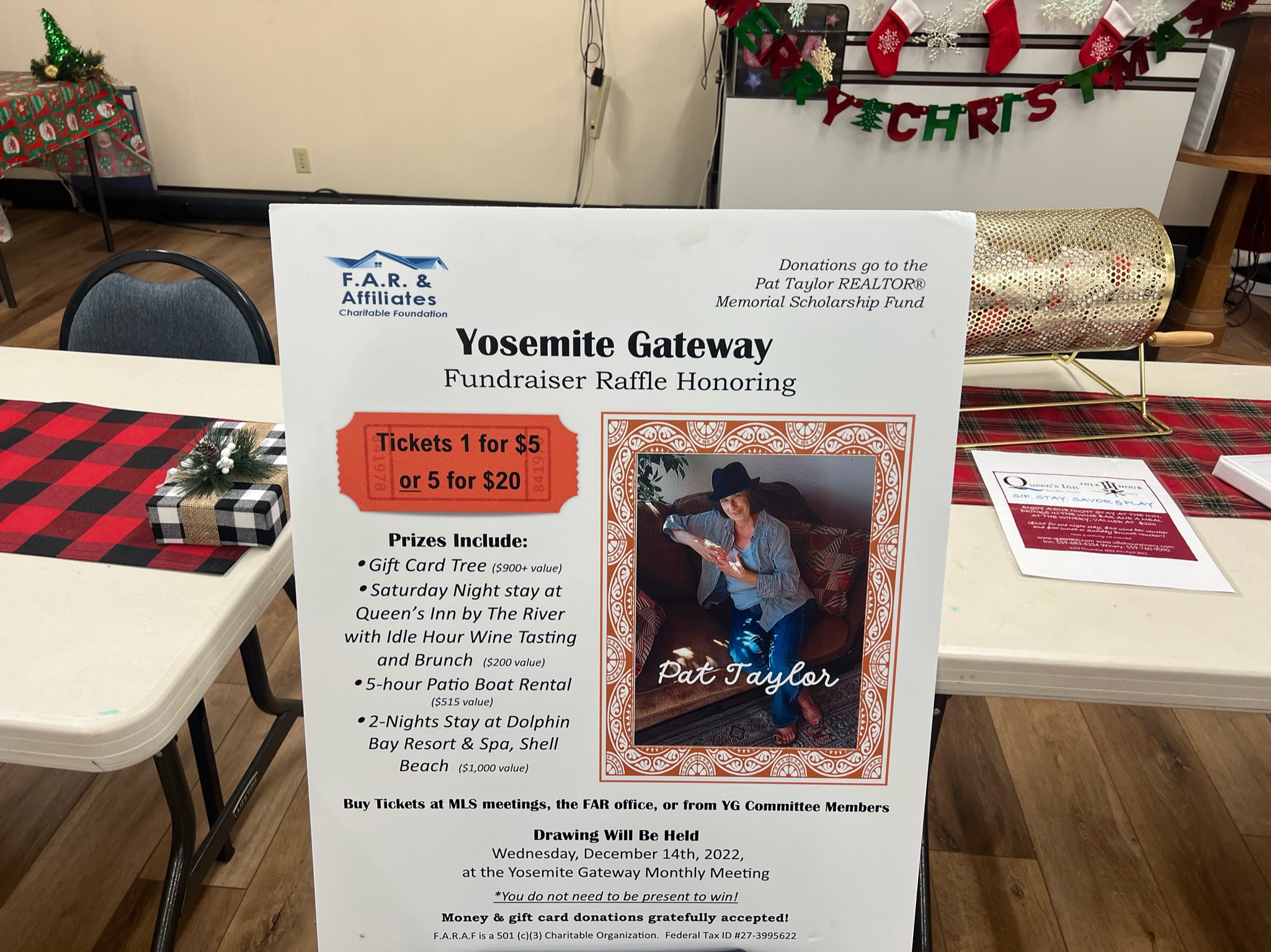 Pat Taylor Fundraiser Gallery 12.14.22 Fresno Association of Realtors