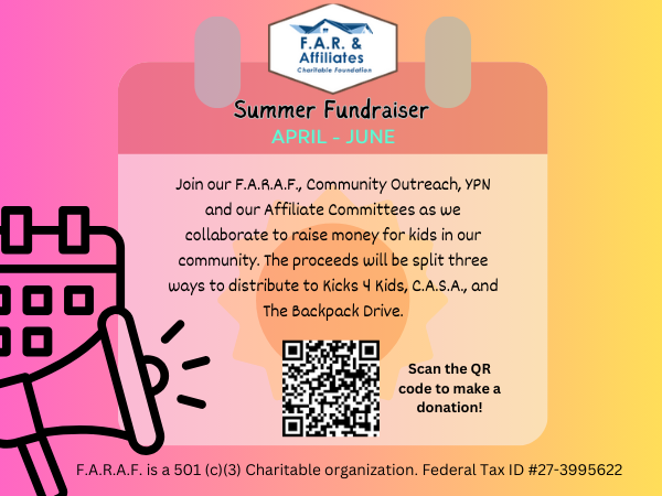 Summer Fundraiser April – June 2024