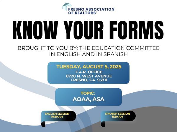 Know Your Forms 08.05.25