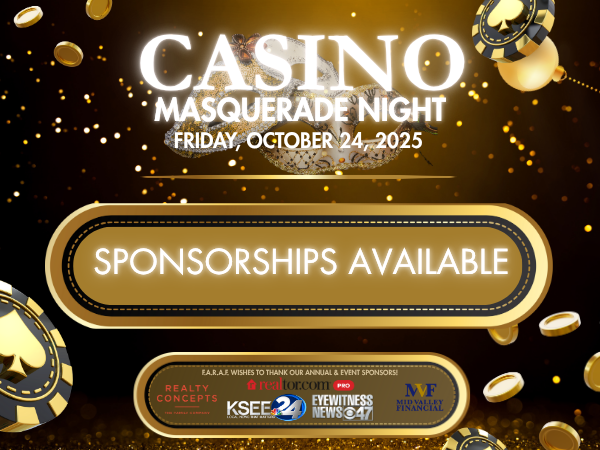F.A.R.A.F. Casino Night Sponsorship Opportunities 10.24.25