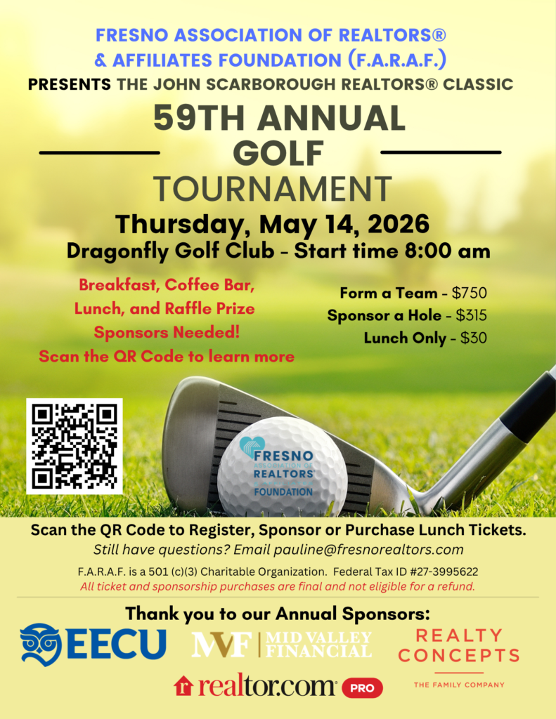 2026 Golf Tournament Flyer