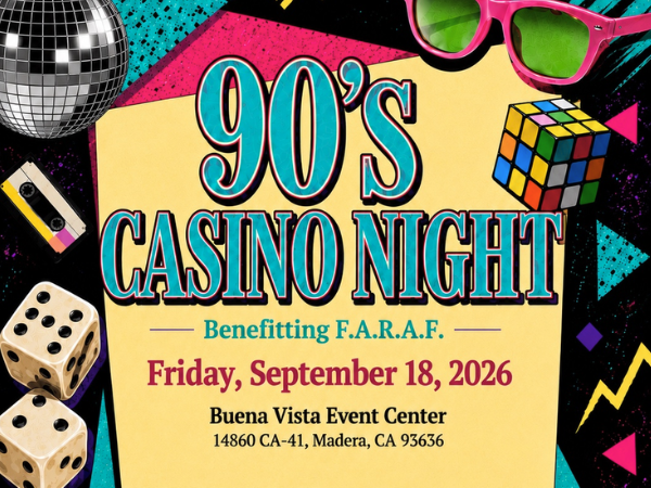 F.A.R.A.F. Casino Night 09.18.26