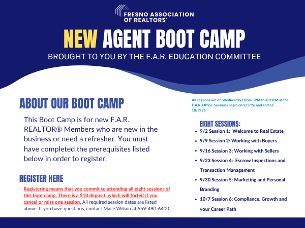 New Agent Boot Camp 09.02.26